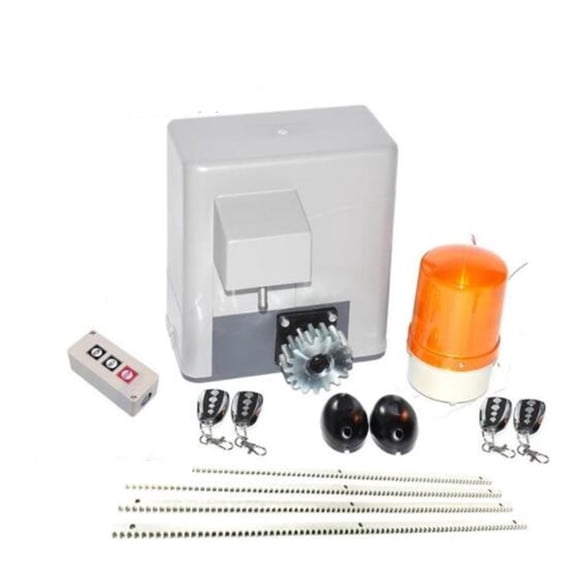 600kg Door Automatic Sliding Door Opener Electric Operator Wheeled Machine Door Safety Kit With 4m Steel Frame