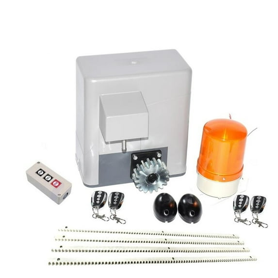 600kg Door Automatic Sliding Door Opener Electric Operator Wheeled Machine Door Safety Kit With 4m Steel Frame