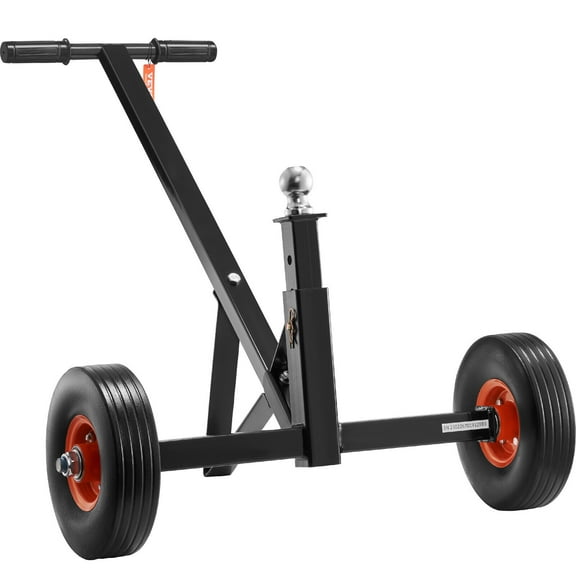 600lbs Adjustable Trailer Dolly 16-24''Height 1-7/8'' Ball with Solid Tire