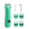 thumbnail image 1 of 600mAh Rechargeable Electric Shaver With LCD Display Ergonomic Handle Portable Body Groomer For Underarms Face Legs, 1 of 8