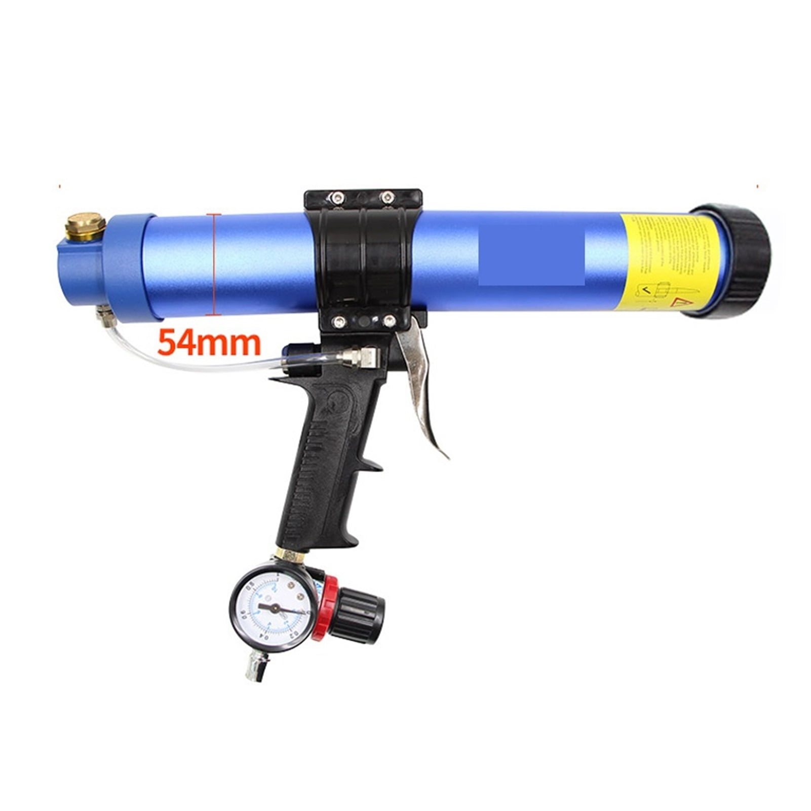 600ml Air Gun Valve Silicone Sausages Caulk Nozzle Glass Rubber Grout