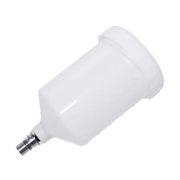 600ml Car Guns Cup Feed Paint Pot Easy to Use Thread-Connector Paint Sprayer Replacement Cup