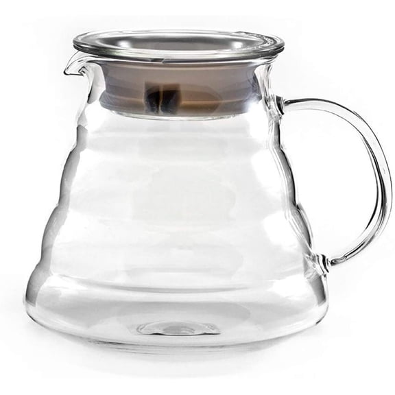 600ml Coffee Server, Standard Glass Carafe, Pot, Clear