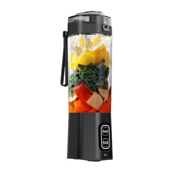 600ml Cordless Blending Machine 200W Electric Juicer Cup 6000mAh for Office, Sport & Shake Mixing