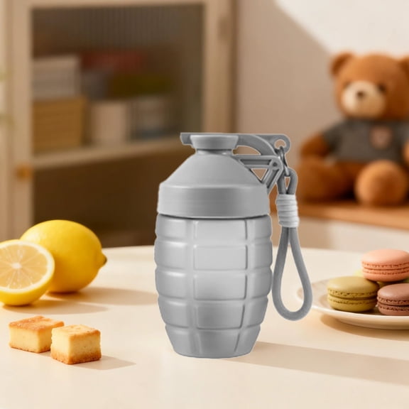 600ml Handheld Fitness Sports Water Bottle, Protein Powder Shaking Cup, Mixing Vessel with Tools and Storage Compartments, Large Capacity, Leak Proof for Shakes