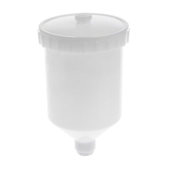 600ml Plastic Paint Cup Container for Gravity Feed Sprayer Painting Parts