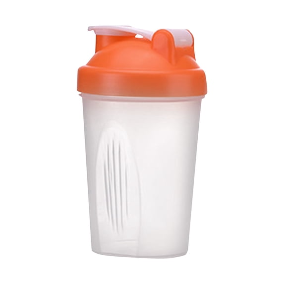 600ml Protein Shaker Bottle for Mixing Sports Drinks and Whey Powder with Integrated Stirring Cup