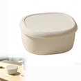 600ml Silicone Food Storage Containers with Lids, Heat Resistant ...
