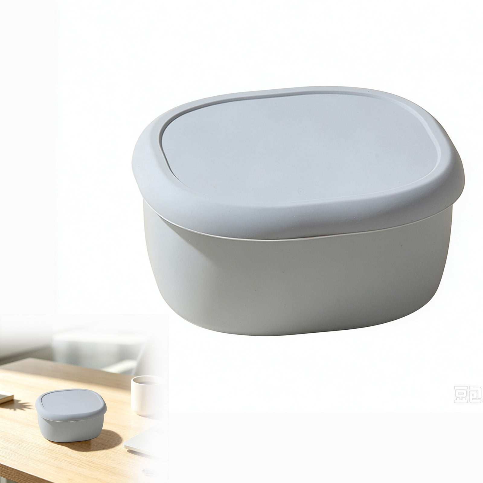 600ml Silicone Food Storage Containers with Lids, Heat Resistant ...