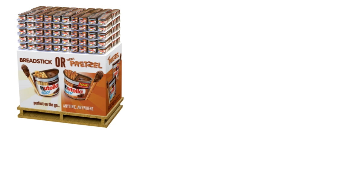 600pc Nutella & Go
