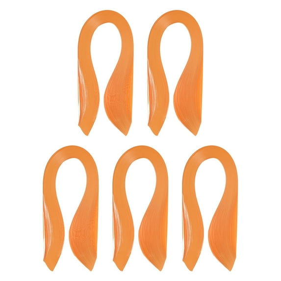 600pcs Quilling Strips Paper 1/8"(3mm) 39cm Origami Paper Quilling Strip for Art DIY Craft, Orange