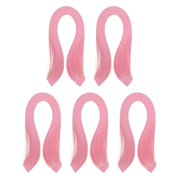 600pcs Quilling Strips Paper 1/8"(3mm) 39cm Origami Paper Quilling Strip for Art DIY Craft, Pink