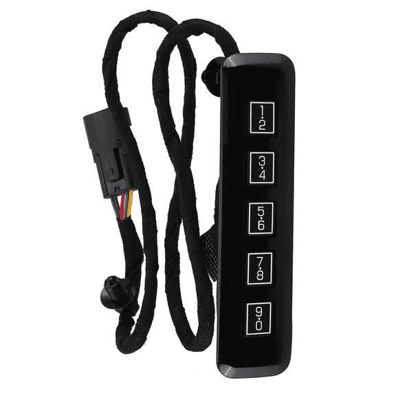 601-046 Keyless Lock Pad Compatible with Ford F-150 2015-2020, F-250/F-350/F-450/F-550 Super Duty 2017-2020.