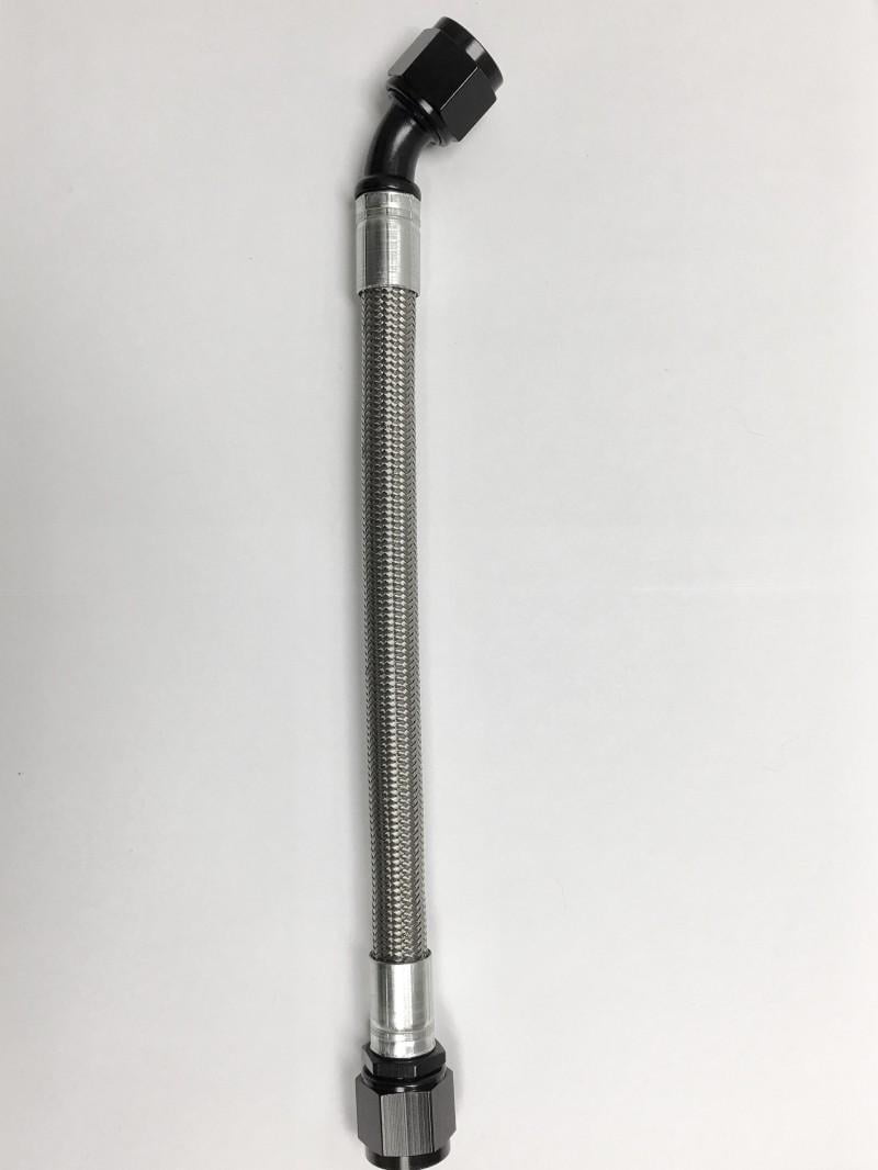 Vibrant 36in PTFE Hose Assy w/10AN Female Fittings Straight/Straight