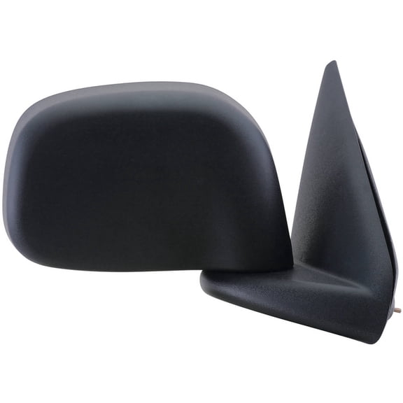 60103C - Fit System Passenger Side Mirror for 02-08 Dodge Ram Pick-Up 1500, 03-09 2500/3500 black, foldaway, w/o towing pkg, Manual