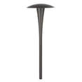 thumbnail image 1 of 6011-27BBR-WAC Lighting-5.8W 1 LED Area Light-7.5 Inches Wide by 22 Inches High-Bronzed Brass Finish-2700 Color Temperature, 1 of 2