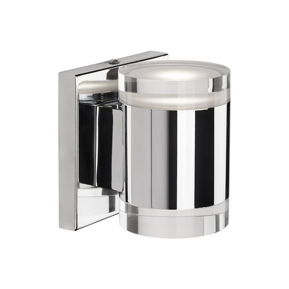 601431CH-LED-Kuzco Lighting-Norfolk - 17W LED Wall Sconce-4.75 Inches Tall and 3.13 Inches Wide-Chrome Finish