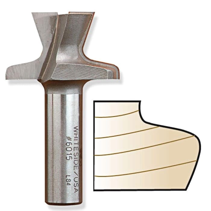 6015 Cabinet Making, Door Edge Router Bit (Shank: 1/2