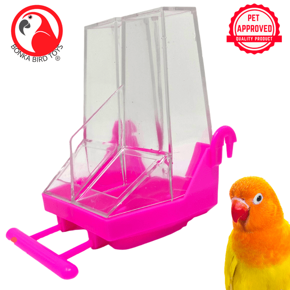 6019 Double Feeder Color: Pink
