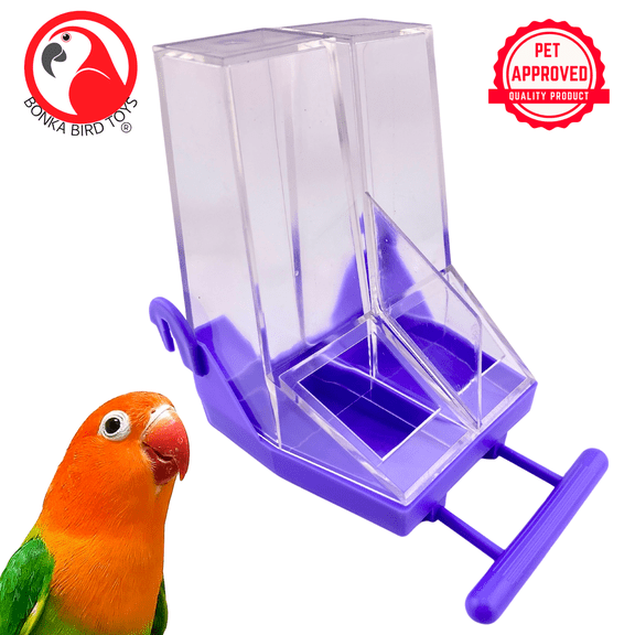 6019 Double Feeder Color: Purple