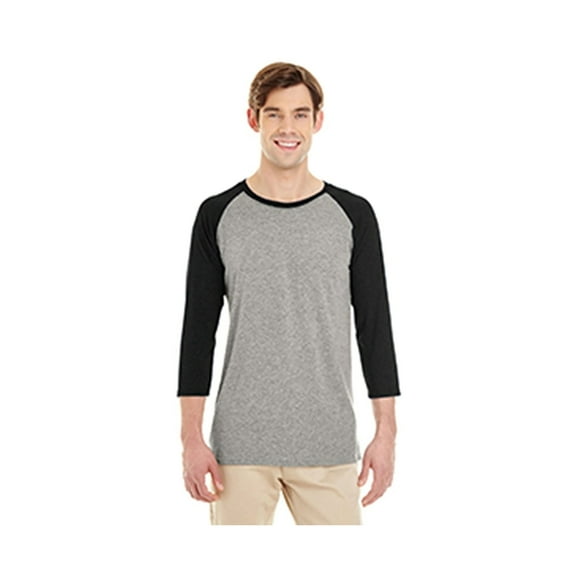 601R Jerzees Dri-Power Active Men's Triblend Baseball Raglan, Style 601R