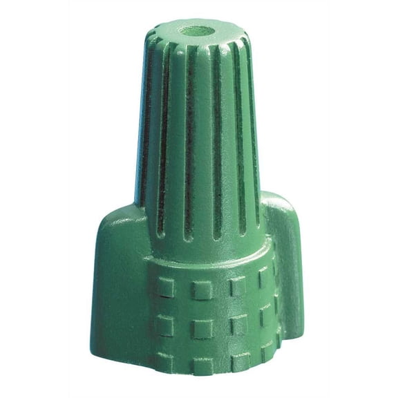 602000 Wing-Type Ground Wire Connector, Green - pack of 500
