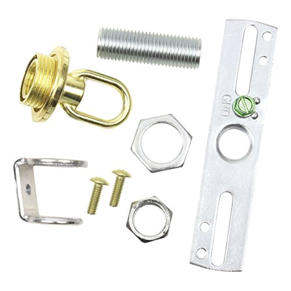 Jandorf 60206 Loop Crossbar Kit, Screw Collar, Brass