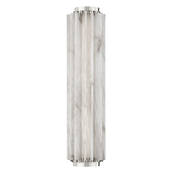 6024-PN-Hudson Valley Lighting-Hillside - 24.5 Inch 18W 1 Large Wall Sconce in Contemporary/Modern Style - 6 Inches Wide by 24.5 Inches High-Polished
