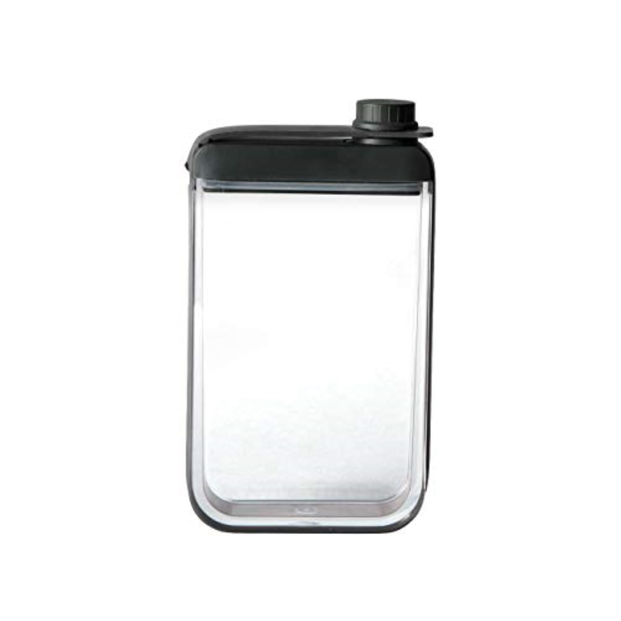 7.25 oz Clear and Black Tritan Leak-Free Flask