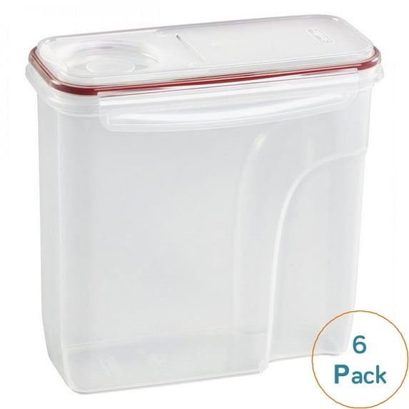 6028102 FD STRGE CNTNR CLR 24CUP Sterilite 24 cups Clear Food Storage Container (Pack of 6)