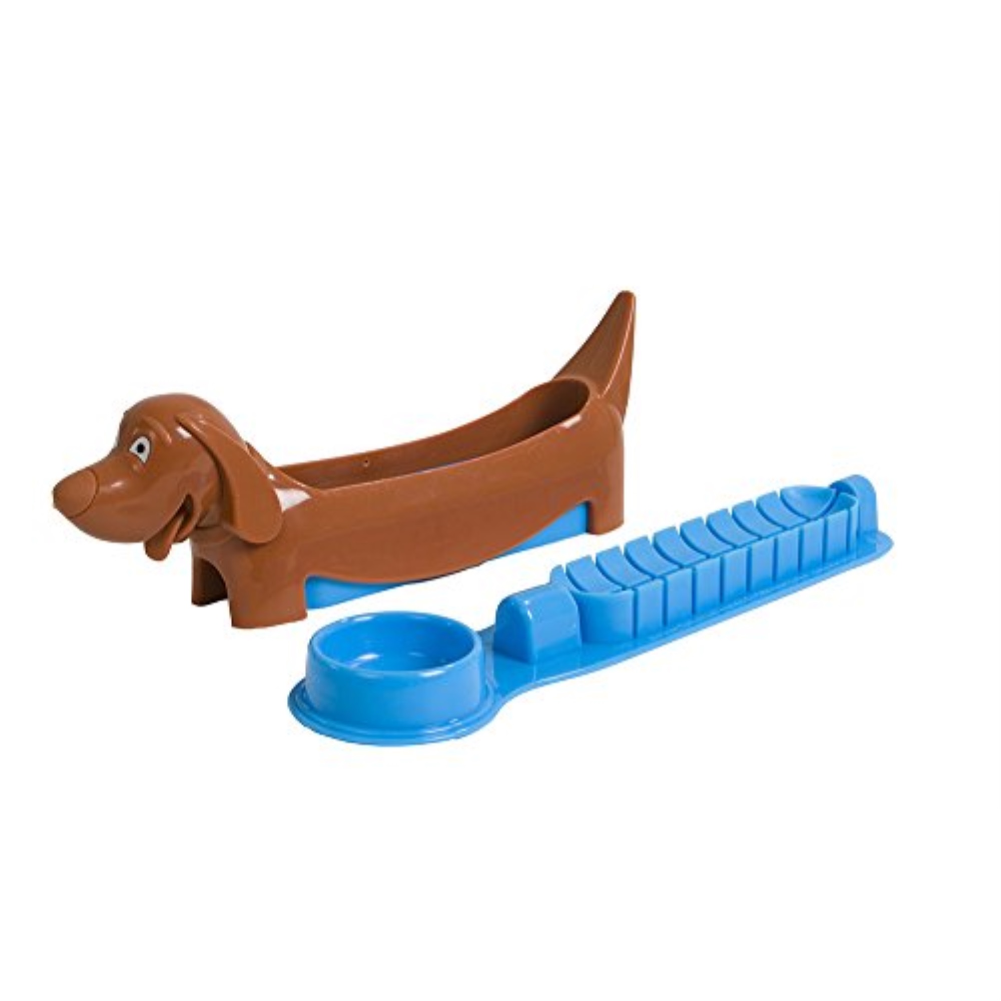 Evriholder, Hot Dog Holder and Slicer Snacks, Fun Lunches for Kids, Colors May Vary-Blue or Green, Standard - image 1 of 2
