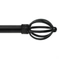 thumbnail image 1 of 6035173 CURTAIN ROD BLACK 48-84"" Kenney Black Curtain Rod 48 in. L X 84 in. L, 1 of 2