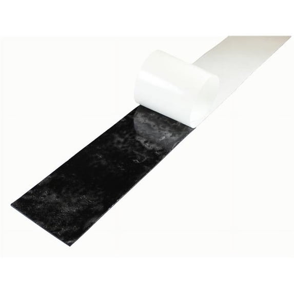 6040-1-8X12X5TAPE 12 in. x 5 ft. Tape Neoprene Rubber Roll - 40A Adhesive Backing - 0.125 in. Thickness