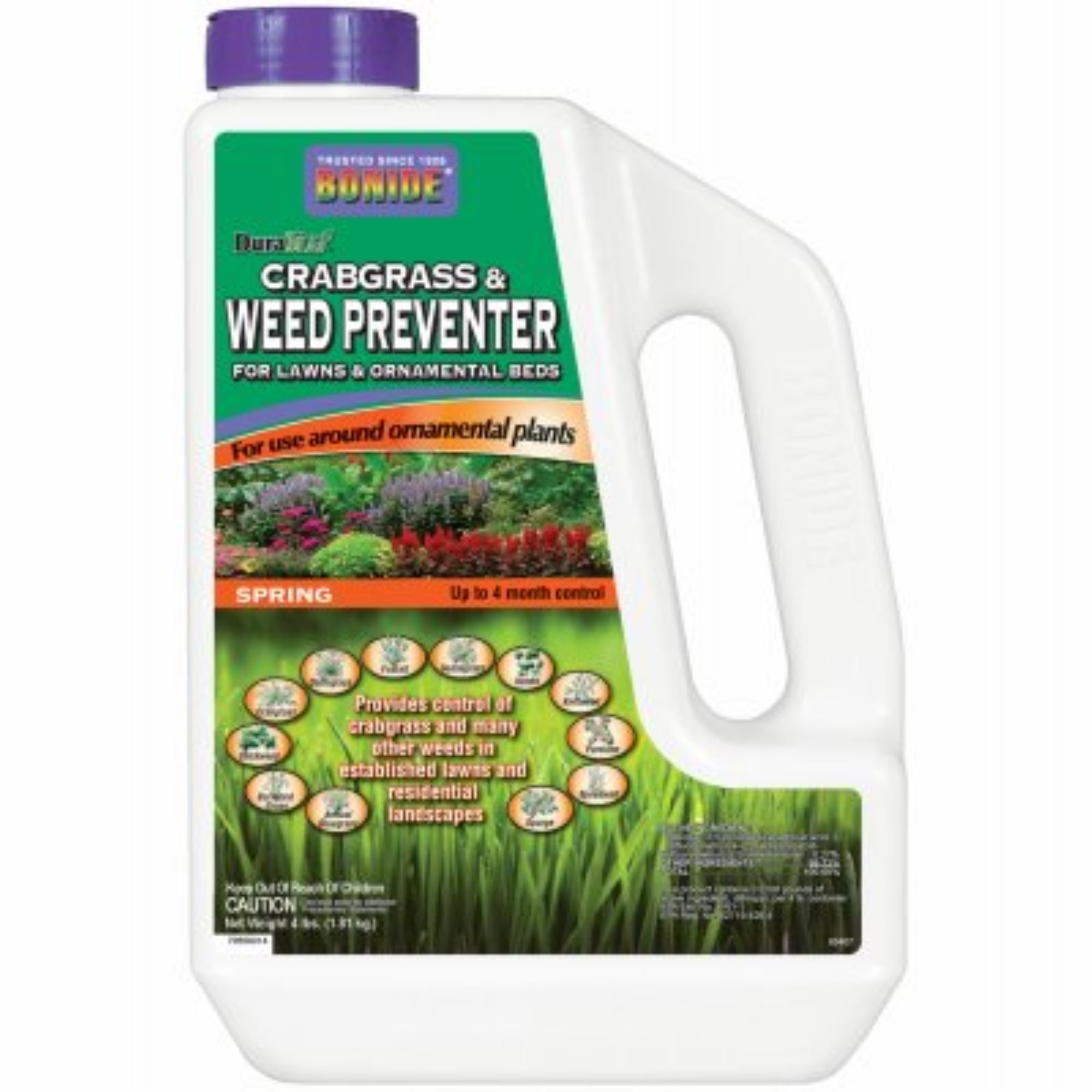 60407 Crabgrass & Weed Preventer With Dimension R, 4-Lbs. - Quantity 1