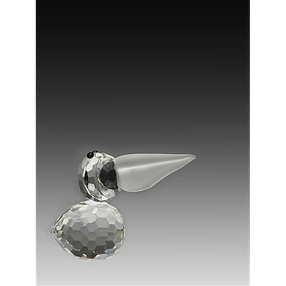 605-17 1.77 L x 1.06 H in. Crystal Toucan Birds Figurines