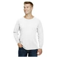 thumbnail image 1 of 6054 Comfort Colors Adult RS Oversized Long-Sleeve T-Shirt White XS, 1 of 2