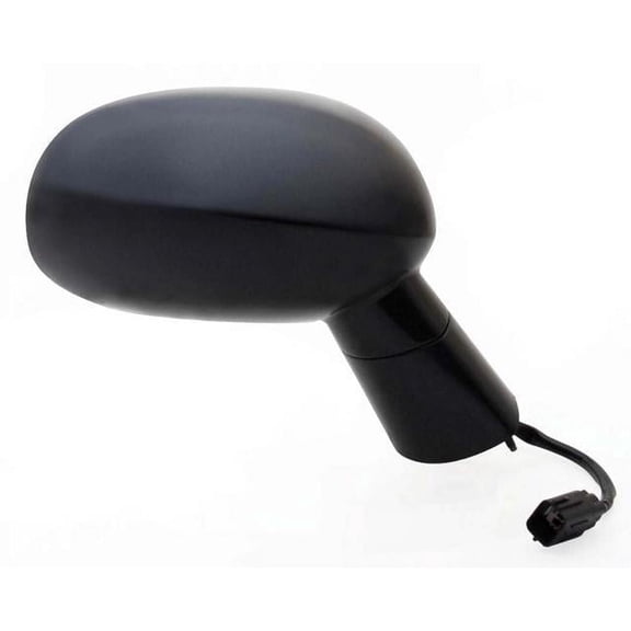 60589C - Fit System Passenger Side Mirror For 08-14 Dodge Challenger, Black Ptm, Foldaway, Power