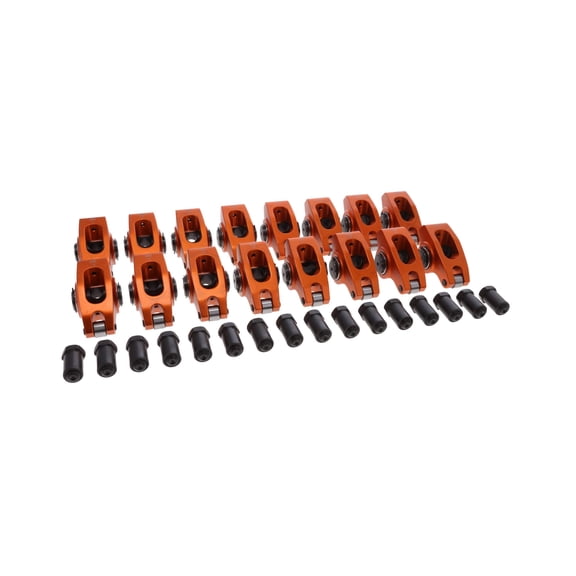 6061-T6 Aluminum 1.5 Ratio 7/16" Roller Rocker Arms for Chevy Small Block