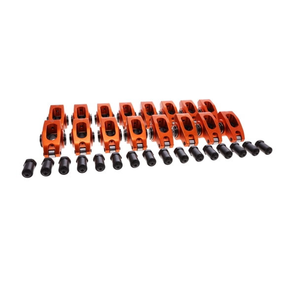 6061-T6 Aluminum 1.6 Ratio 7/16" Roller Rocker Arms for Ford Small Block