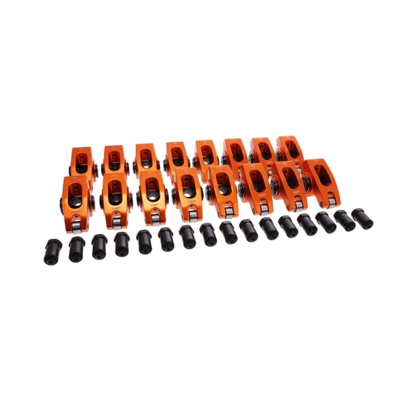 6061-T6 Aluminum 1.7 Ratio 7/16" Roller Rocker Arms for Chevy Big Block