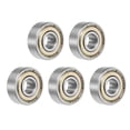 thumbnail image 1 of 606ZZ Ball Bearing 6mmx17mmx6mm Double Shielded Chrome Bearings 5pcs, 1 of 5