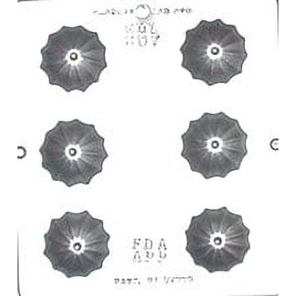 607 Umbrella Top Chocolate Candy Mold