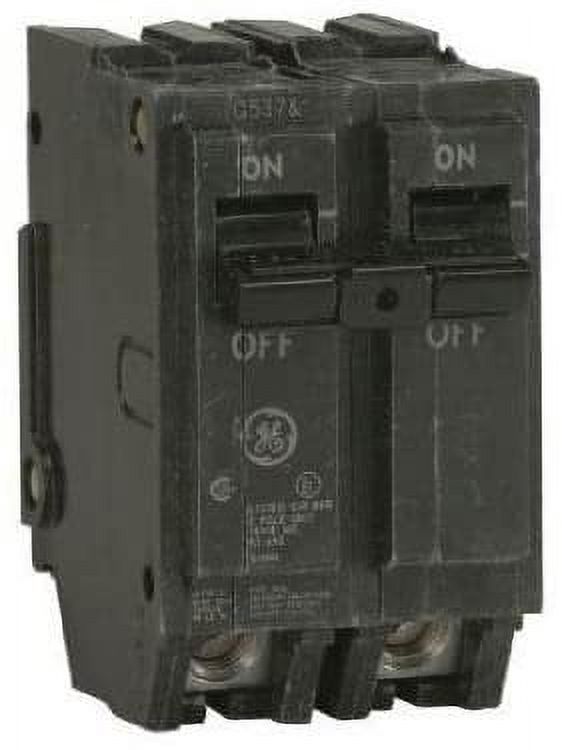GE Standard Double-Pole Circuit Breaker THQL - 2 Pole, 2", 20 Amps, 240 V, Multicolor