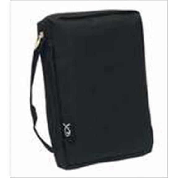 60872 Bible Cover Basic Large Black