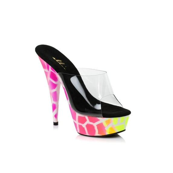 609-GIRAFFE Women's 6 Inch Giraffe Design Shoes