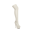 thumbnail image 1 of 609-MEI, 6" Stiletto Stocking Thigh High Boot, 1 of 2