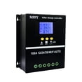 thumbnail image 1 of 60A 80A 100A MPPT Solar Charge Controller 12V 24V 36V 48V Solar Panel Battery Intelligent Regulator For Lead-acid/Lithium ,Improvement of Charging Speed, 1 of 7