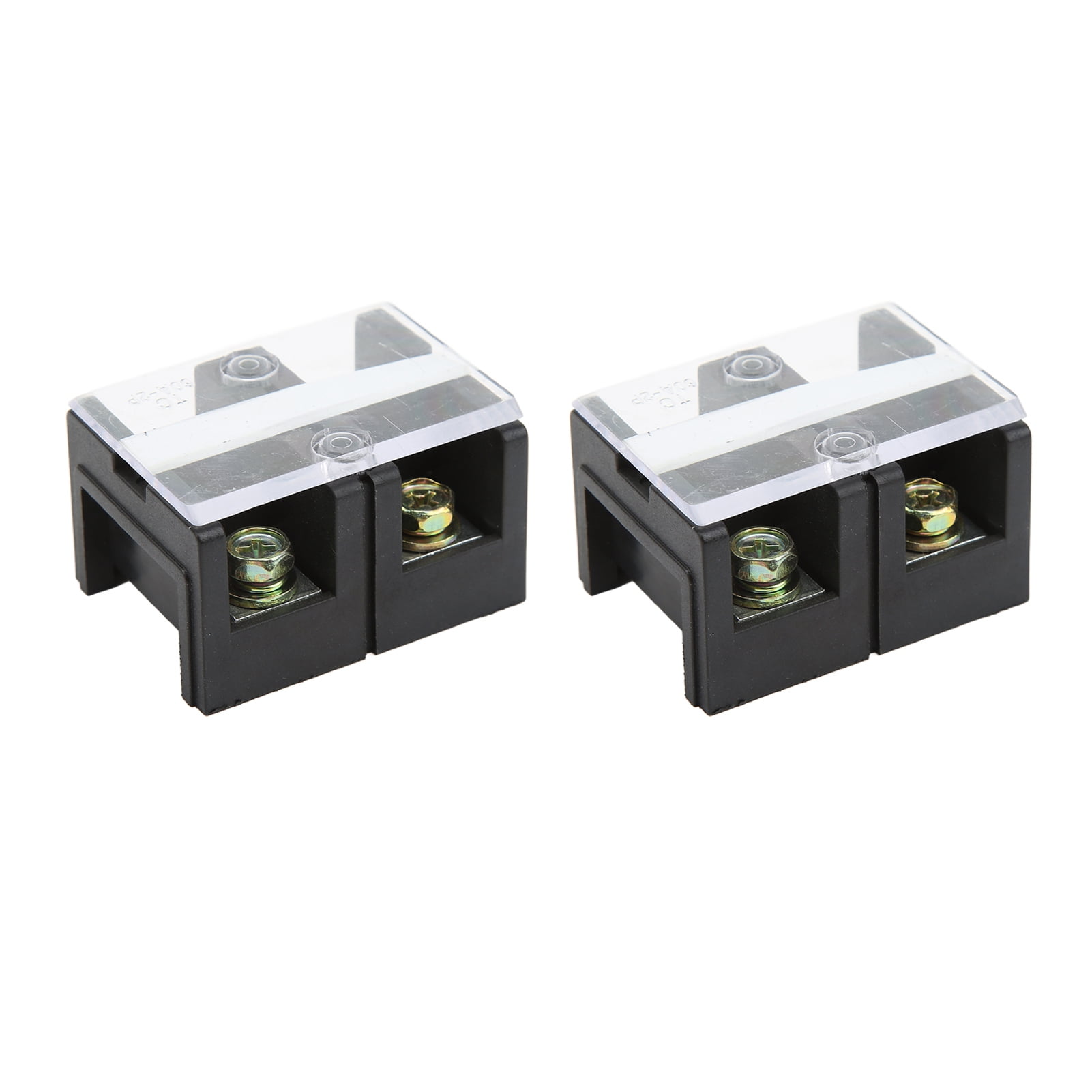 60A Dual Row Terminal Block, 600V, Compact Design for Power ...