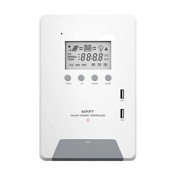 60A MPPT Solar Charge Controller 12V 24V Battery Charge Regulator ,Stable & Reliable