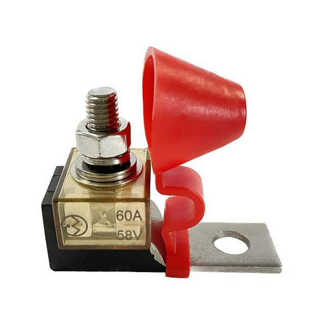 60A MRBF Terminal Fuse Block Kit (Fuse Included) Single Stud 5/16